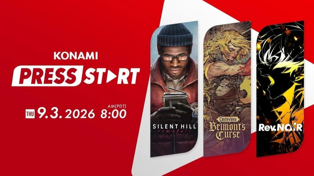 Konami anuncia un nuevo showcase con Silent Hill: Townfall y Castlevania como protagonistas