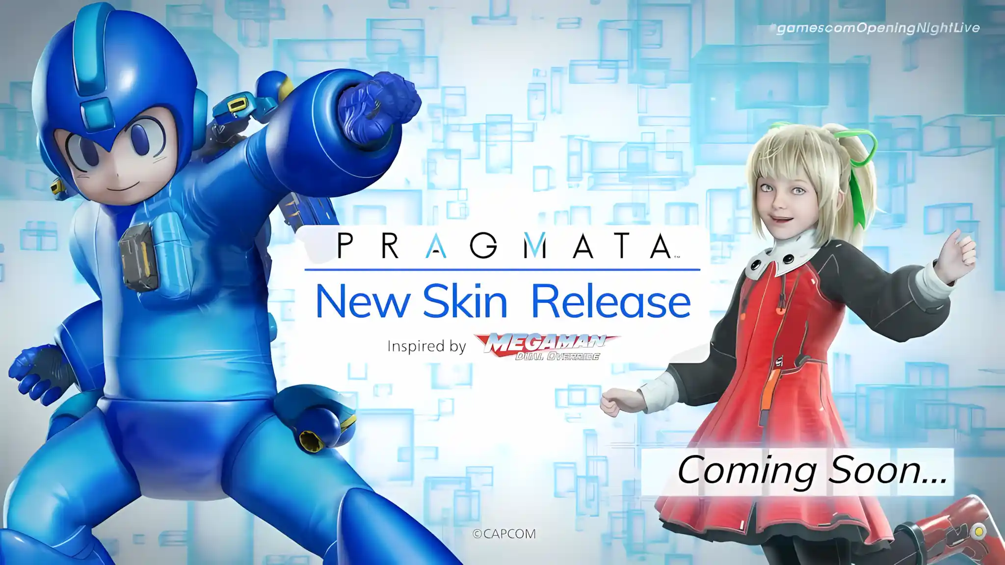 Se viene un (necesario) skin de Mega Man para Pragmata
